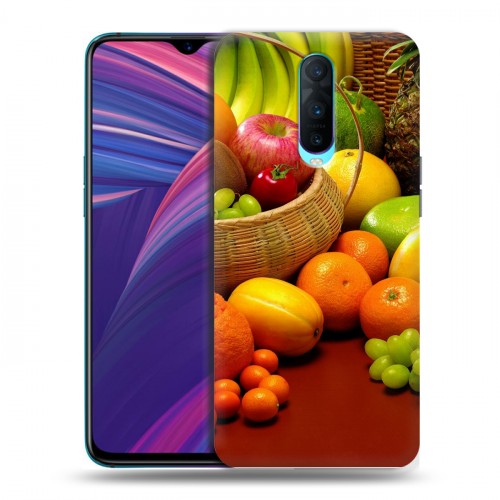 Дизайнерский пластиковый чехол для OPPO RX17 Pro Фрукты текстуры