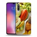 Дизайнерский силиконовый с усиленными углами чехол для Xiaomi Mi9 Фрукты текстуры