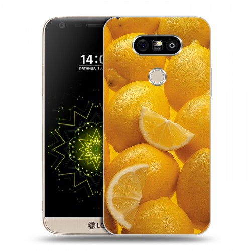 Дизайнерский пластиковый чехол для LG G5 Фрукты текстуры