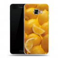Дизайнерский пластиковый чехол для Samsung Galaxy C5 Фрукты текстуры