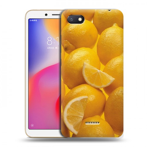 Дизайнерский пластиковый чехол для Xiaomi RedMi 6A Фрукты текстуры