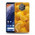 Дизайнерский силиконовый чехол для Nokia 9 PureView Фрукты текстуры