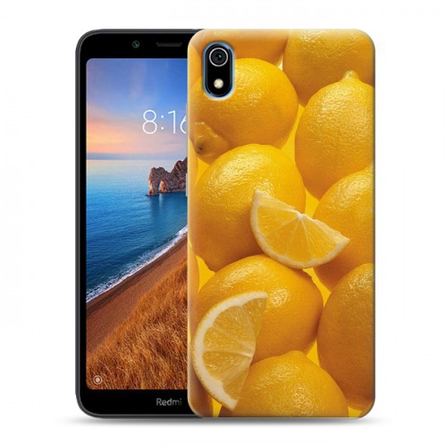 Дизайнерский силиконовый чехол для Xiaomi RedMi 7A Фрукты текстуры