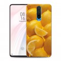 Дизайнерский пластиковый чехол для Xiaomi RedMi K30 Фрукты текстуры