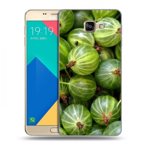 Дизайнерский силиконовый чехол для Samsung Galaxy A9 Ягоды текстуры