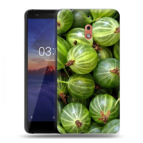 Дизайнерский силиконовый чехол для Nokia 2.1 Ягоды текстуры