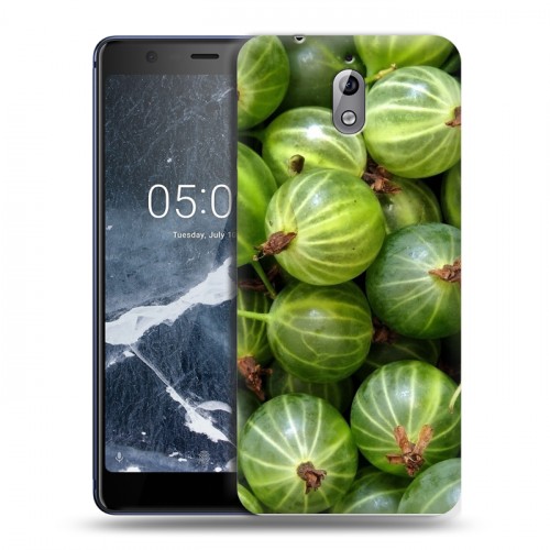 Дизайнерский силиконовый чехол для Nokia 3.1 Ягоды текстуры