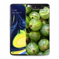 Дизайнерский пластиковый чехол для Samsung Galaxy A80 Ягоды текстуры