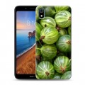 Дизайнерский силиконовый чехол для Xiaomi RedMi 7A Ягоды текстуры