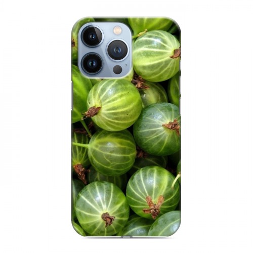 Дизайнерский силиконовый чехол для Iphone 13 Pro Ягоды текстуры