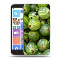 Дизайнерский пластиковый чехол для Nokia Lumia 1320 Ягоды текстуры