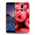 Дизайнерский пластиковый чехол для Nokia 7 Plus Ягоды текстуры