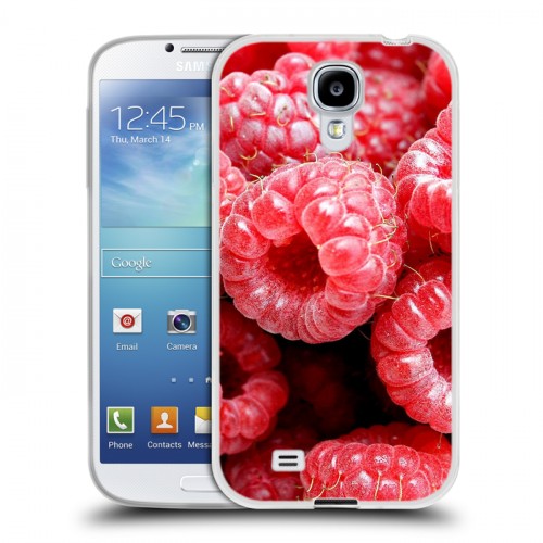 Дизайнерский пластиковый чехол для Samsung Galaxy S4 Ягоды текстуры