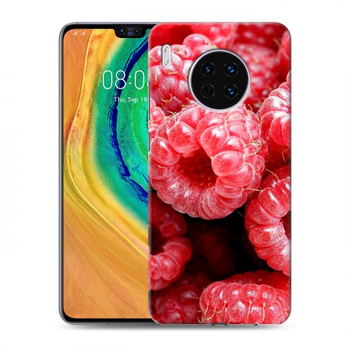 Дизайнерский пластиковый чехол для Huawei Mate 30 Ягоды текстуры