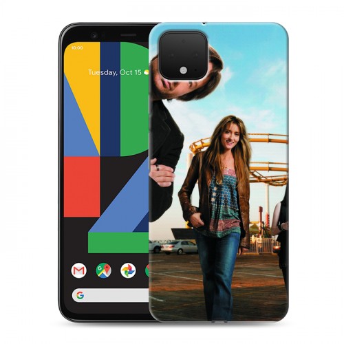 Дизайнерский пластиковый чехол для Google Pixel 4 Блудливая Калифорния