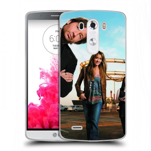 Дизайнерский пластиковый чехол для LG G3 (Dual-LTE) Блудливая Калифорния