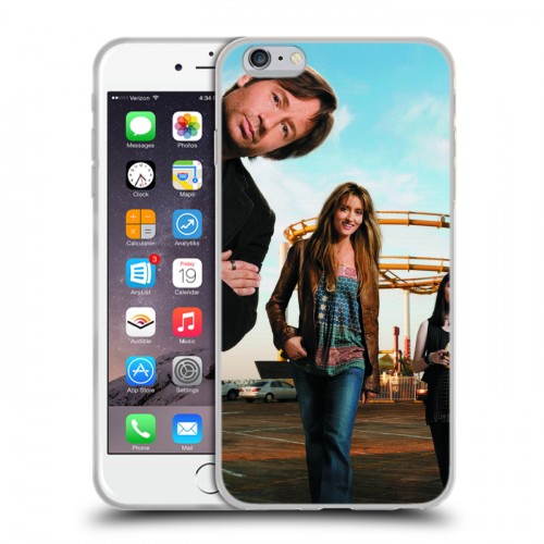 Дизайнерский силиконовый чехол для Iphone 6 Plus/6s Plus Блудливая Калифорния