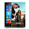 Дизайнерский пластиковый чехол для Microsoft Lumia 435 Блудливая Калифорния