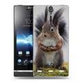 Дизайнерский пластиковый чехол для Sony Xperia S Грызуны