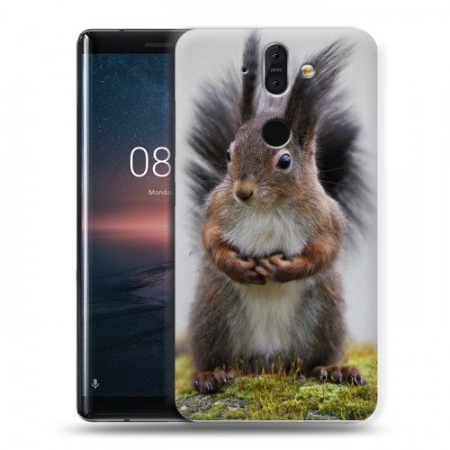 Дизайнерский пластиковый чехол для Nokia 8 Sirocco Грызуны