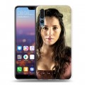 Дизайнерский силиконовый с усиленными углами чехол для Huawei P20 Pro Викинги