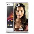 Дизайнерский пластиковый чехол для Sony Xperia L Викинги