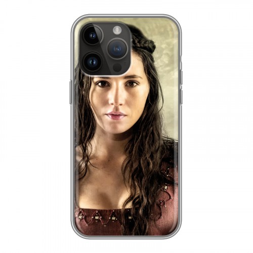 Дизайнерский силиконовый чехол для Iphone 14 Pro Max Викинги