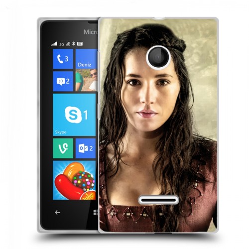 Дизайнерский пластиковый чехол для Microsoft Lumia 435 Викинги