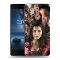 Дизайнерский пластиковый чехол для Nokia 8 Викинги