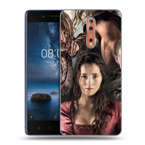 Дизайнерский пластиковый чехол для Nokia 8 Викинги