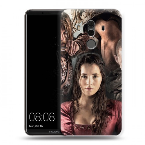 Дизайнерский пластиковый чехол для Huawei Mate 10 Pro Викинги