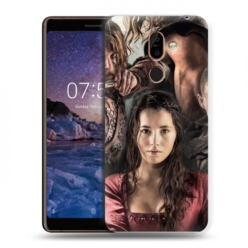 Дизайнерский пластиковый чехол для Nokia 7 Plus Викинги