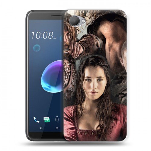 Дизайнерский пластиковый чехол для HTC Desire 12 Викинги