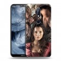 Дизайнерский пластиковый чехол для Nokia 6.1 Plus Викинги