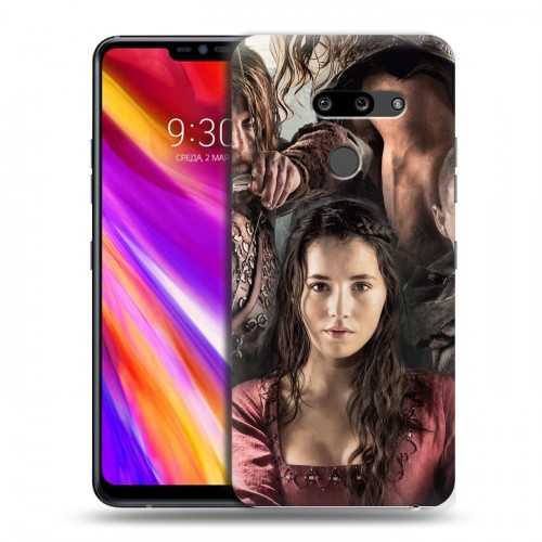 Дизайнерский пластиковый чехол для LG G8 ThinQ Викинги