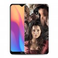 Дизайнерский силиконовый с усиленными углами чехол для Xiaomi RedMi 8A Викинги