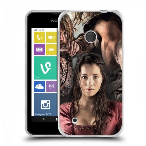 Дизайнерский пластиковый чехол для Nokia Lumia 530 Викинги