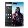 Дизайнерский пластиковый чехол для BlackBerry KEY2 Викинги