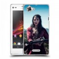 Дизайнерский пластиковый чехол для Sony Xperia L Викинги