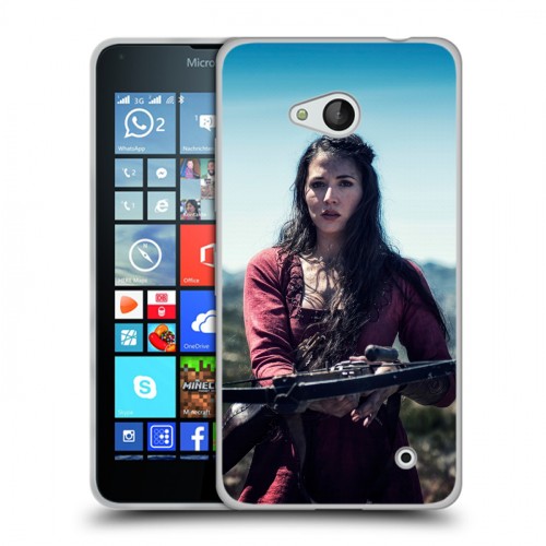 Дизайнерский силиконовый чехол для Microsoft Lumia 640 Викинги