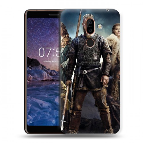 Дизайнерский пластиковый чехол для Nokia 7 Plus Викинги