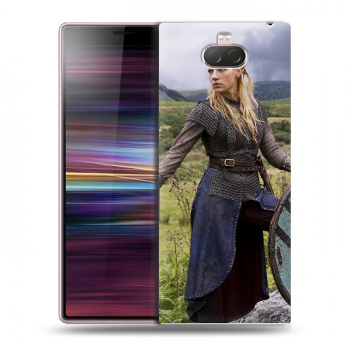 Дизайнерский силиконовый чехол для Sony Xperia 10 Викинги