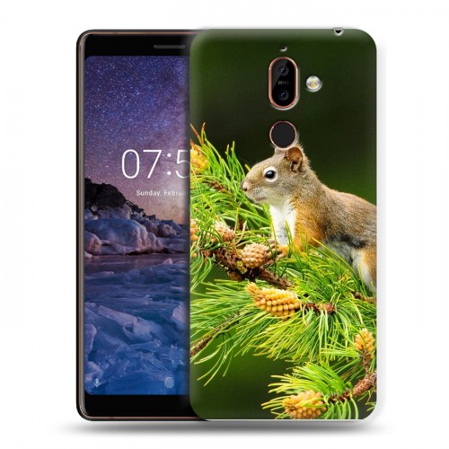 Дизайнерский пластиковый чехол для Nokia 7 Plus Грызуны