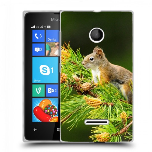 Дизайнерский пластиковый чехол для Microsoft Lumia 435 Грызуны