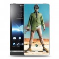 Дизайнерский пластиковый чехол для Sony Xperia S Во все тяжкие