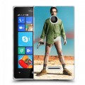 Дизайнерский пластиковый чехол для Microsoft Lumia 435 Во все тяжкие