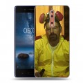 Дизайнерский пластиковый чехол для Nokia 8 Во все тяжкие