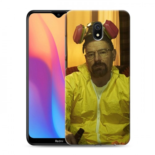 Дизайнерский силиконовый с усиленными углами чехол для Xiaomi RedMi 8A Во все тяжкие