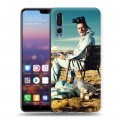 Дизайнерский силиконовый с усиленными углами чехол для Huawei P20 Pro Во все тяжкие