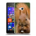 Дизайнерский пластиковый чехол для Microsoft Lumia 540 Грызуны